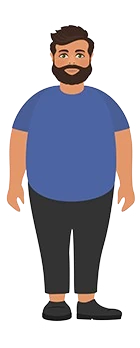 [Current male body type]